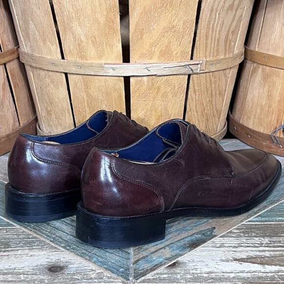 Cole Haan Lenox Hill Split Oxford T Moro Dark Brown Leather Oxfords Mens Size 12 main image 10